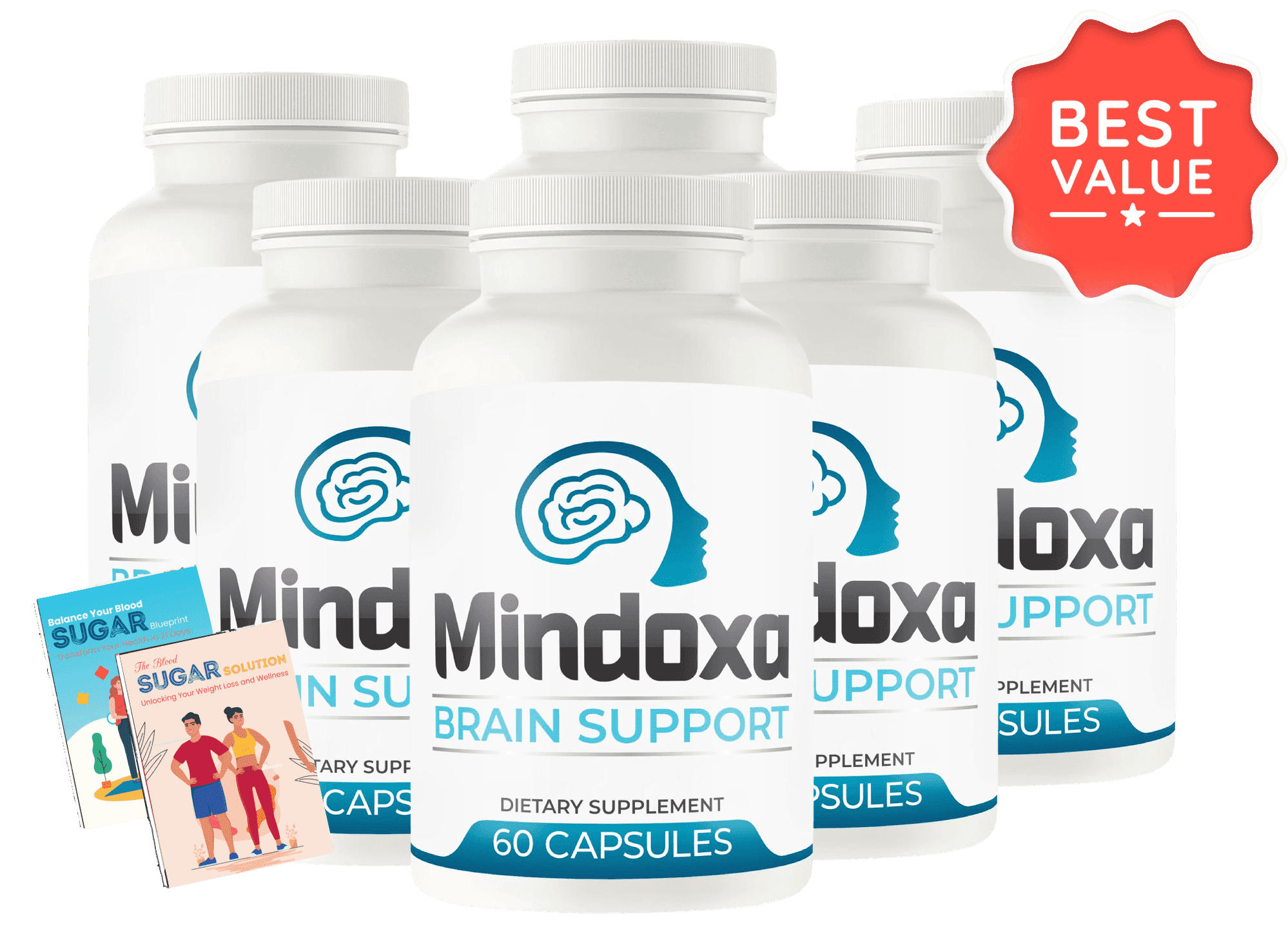 Mindoxa 6 Bottles 180 Day Supply